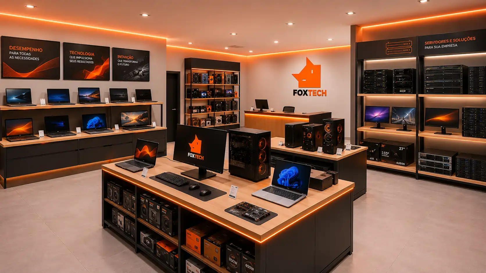 Venda de Computadores e Equipamentos